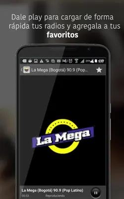 Radios Colombia android App screenshot 0